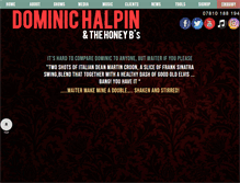 Tablet Screenshot of dominichalpin.com